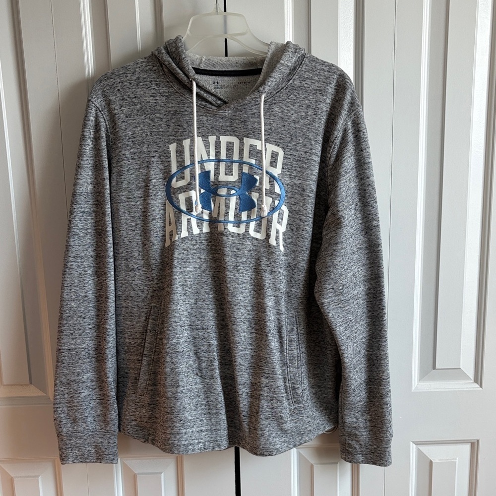 Men’s Large Under Armour Heather Gray Men's Hoodie
